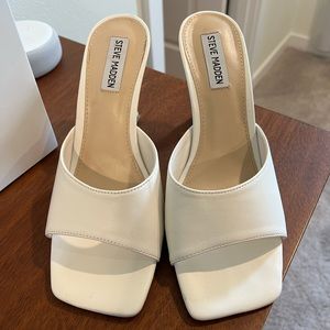 Steve Madden open toe heel sandals